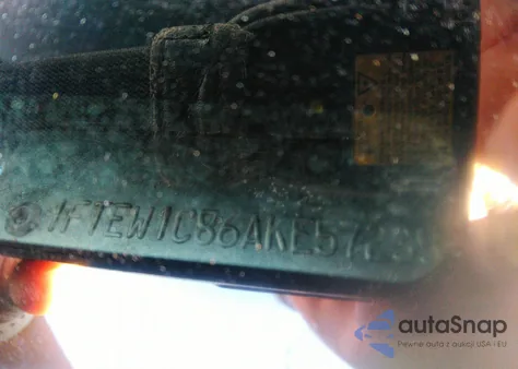 2010 Ford F-150 Fx2 Sport from USA, damaged, VIN 1FTEW1C86AKE57235